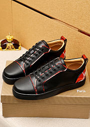 Christian Louboutin Fun Louis Junior Sneakers Black 063#326 - 4