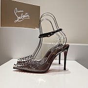 Christian Louboutin Heel Wine Red 086#326 - 3