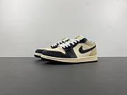Air Jordan 1 Low SE Coconut Milk Black Muslin HQ3437-101 - 2