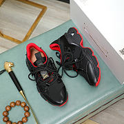 Christian Louboutin Loubishark Black Red 021#326 - 2