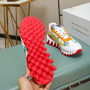 Christian Louboutin Loubishark White Red 025#326 - 4