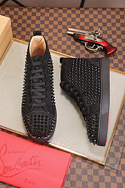 Christian Louboutin Louis High-top Sneakers Black - 2