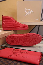 Christian Louboutin Louis High-top Sneakers Red - 6