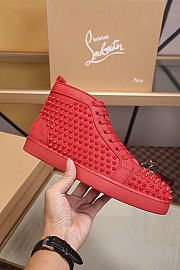 Christian Louboutin Louis High-top Sneakers Red - 5