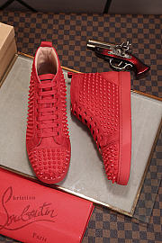Christian Louboutin Louis High-top Sneakers Red - 2