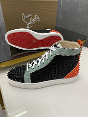 Christian Louboutin Louis Orlato Spikes Flat 009#326 - 3