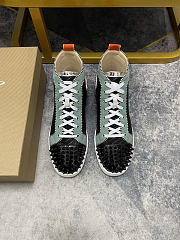 Christian Louboutin Louis Orlato Spikes Flat 009#326 - 2