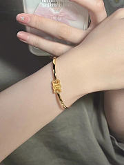 Celine Bracelet Gold 076#307 - 5