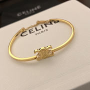 Celine Bracelet Gold 076#307 - 4