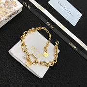 Dior Bracelet Gold 008#307 - 4
