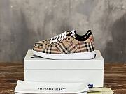 Burberry Check Terrace Sneakers Beige - 1