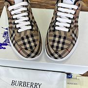 Burberry Check Terrace Sneakers Beige - 4
