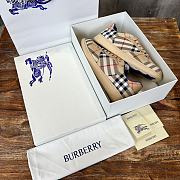 Burberry Check Terrace Sneakers Black Cream - 2