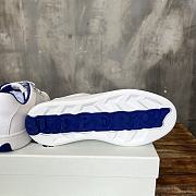 Burberry Leather Stock Sneakers White - 5