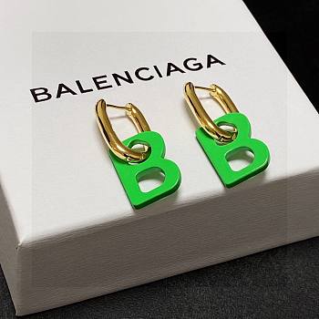 Balenciaga Earrings Gold 067#307