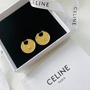 Celine Earrings Gold 084#307 - 5