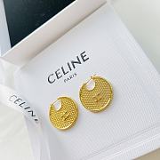 Celine Earrings Gold 084#307 - 4
