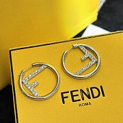 Fendi Earrings Silver 024#307 - 4
