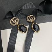 Gucci Earrings Gold Black 049#307 - 2