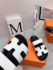 Hermes Chypre Sandal Blanc - 5