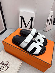 Hermes Chypre Sandal Blanc - 3