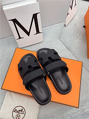Hermes Chypre Sandal Noir - 5