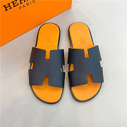Hermes Izmir Sandal Black Yellow - 2