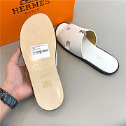 Hermes Izmir Sandal White - 3