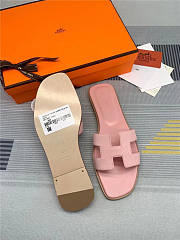 Hermes Oran Sandal Pink Calfskin - 3