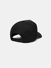 MA STAGGERED AMIRI FULL CANVAS HAT BLACK BLACK - 5