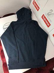 Supreme 19ss Swarovski Box Logo Hoodie Black - 4