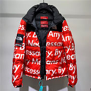 Supreme x The North Face Black Red - 3