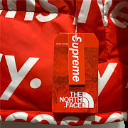 Supreme x The North Face Black Red - 4