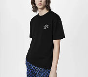 Louis Vuitton Signature Short-Sleeved T-Shirt Black - 4