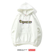 Supreme Hoodie White (C63B) - 1