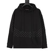 Louis Vuitton Hoodie Black DF00220 - 6