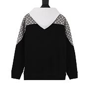Louis Vuitton Hoodie Black White DF00220 - 6