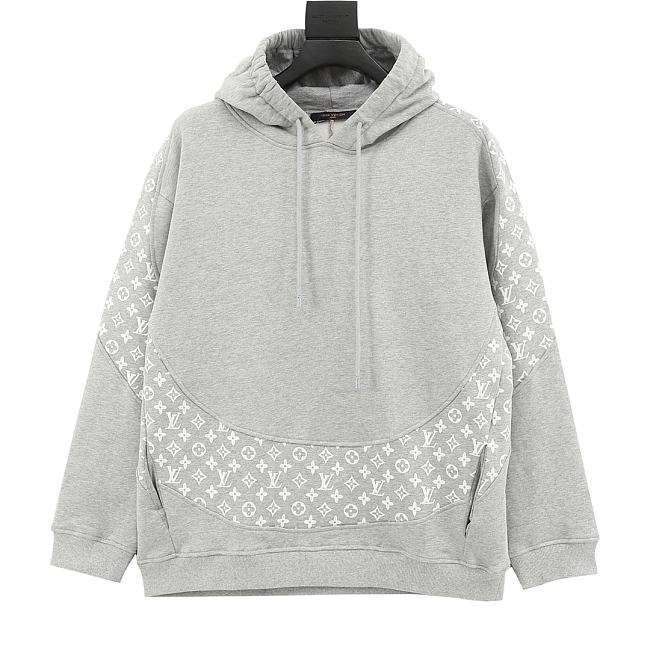 Louis Vuitton Hoodie Grey DF00220 - 1