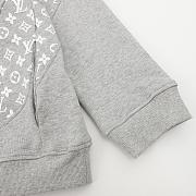 Louis Vuitton Hoodie Grey DF00220 - 3