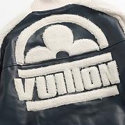 Louis Vuitton Jacket Leather Black PG00230 - 4