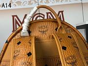MCM Backpack Cognac A1424 Large size 33x41x15cm - 4
