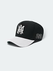 AMIRI MA 22 CANVAS HAT BLACK WHITE - 1