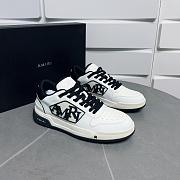 Amiri Classic Low Sneaker White Black - 4