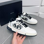 Amiri Classic Low Sneaker White Black - 5