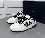 Amiri Classic Low Sneaker White Black - 1