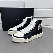 Amiri Sneaker High Ma Court Hi Black White - 3