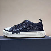 Amiri Sneaker Stars Court Low Black - 4