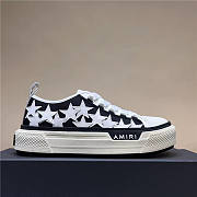 Amiri Sneaker Stars Court Low Black White - 5