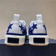 Amiri Sneaker Stars Court Low Blue - 4