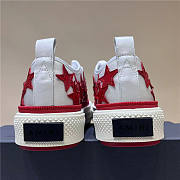 Amiri Sneaker Stars Court Low Red - 3